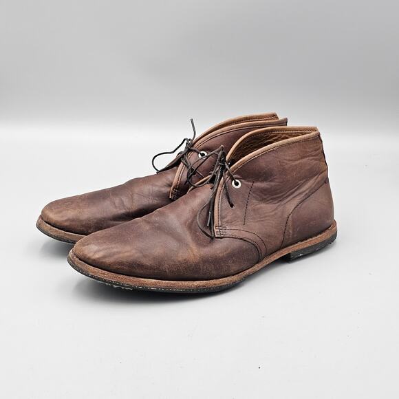 Timberland Men's Size 10 US Boot Company Wodehouse Brown Leather Chukka Boots - Picture 3 of 8